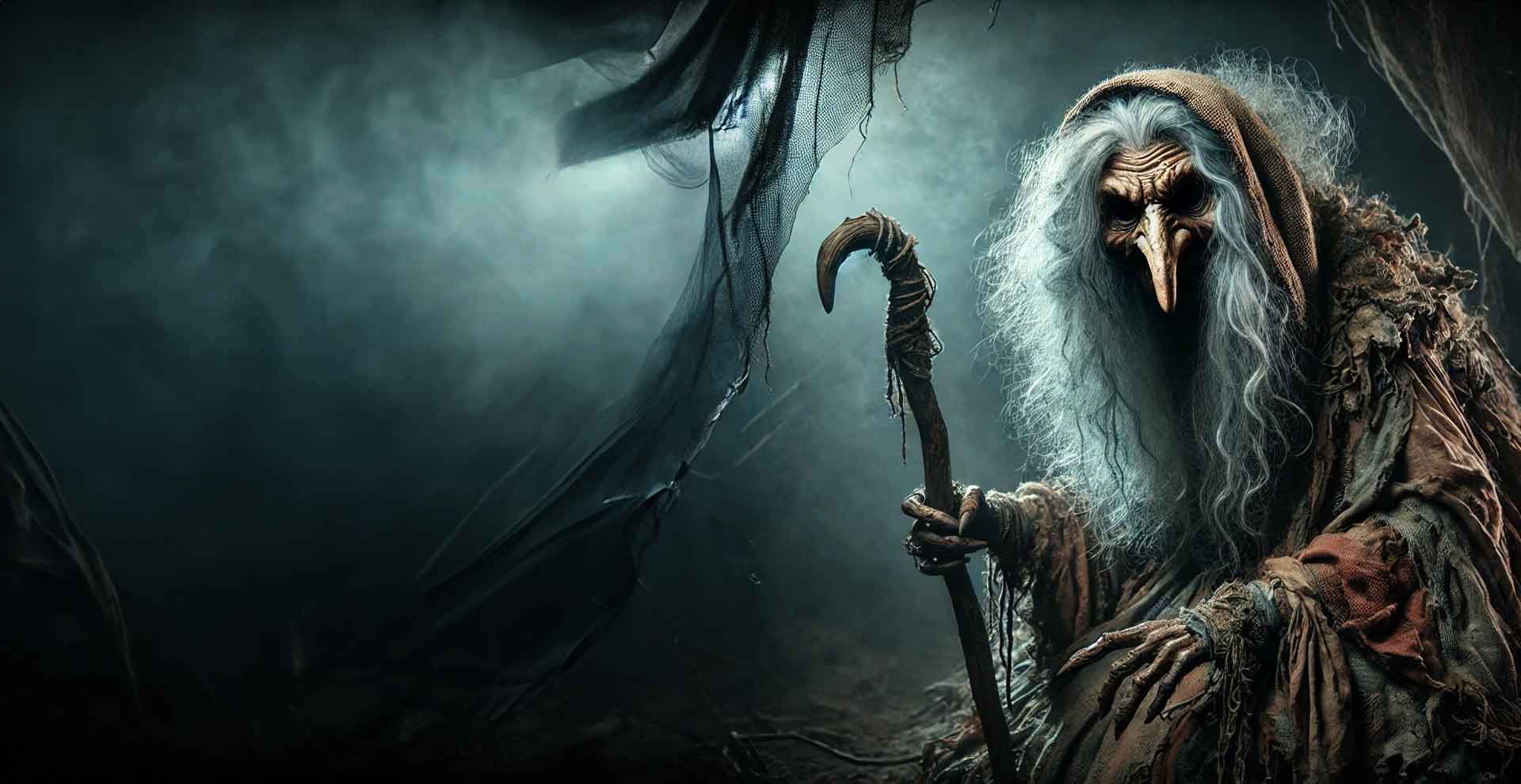 Baba Yaga's mystical realm