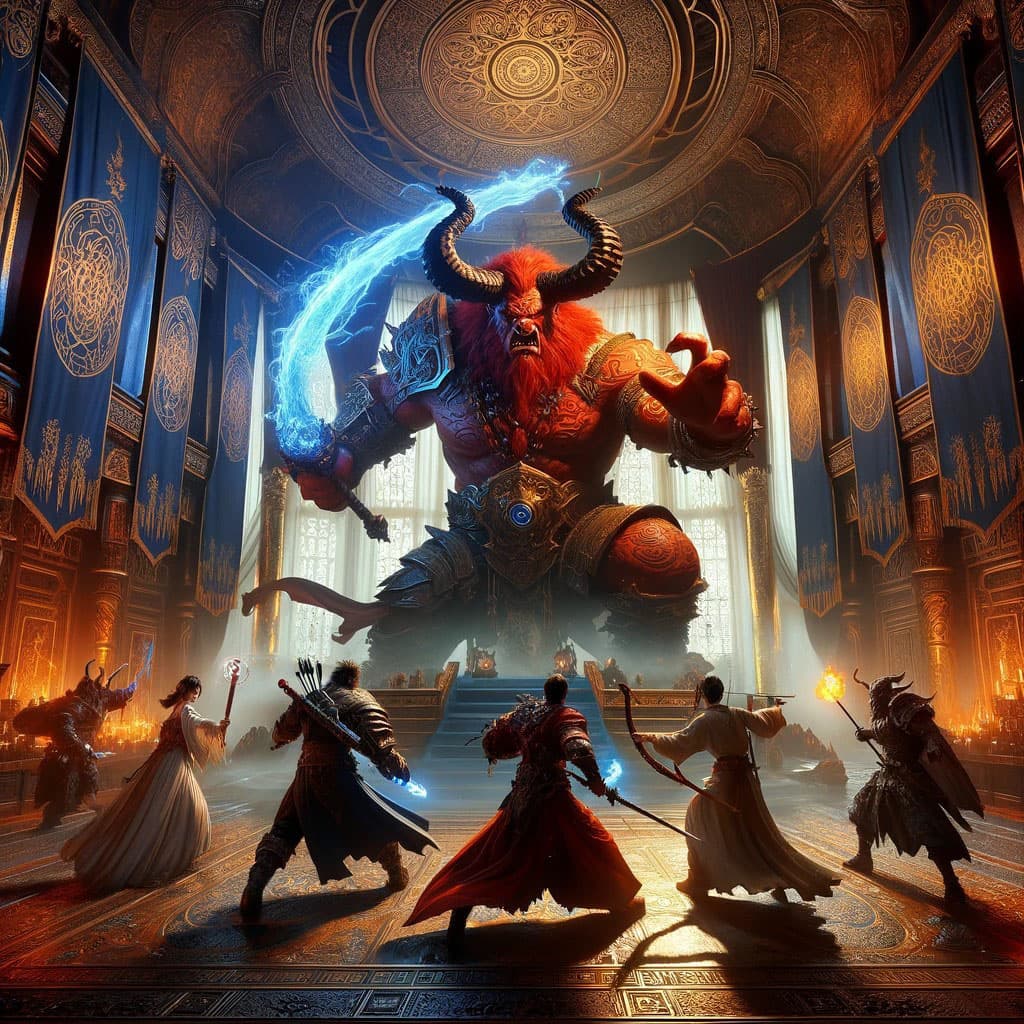 The Voidlord - final enemy of our campaign