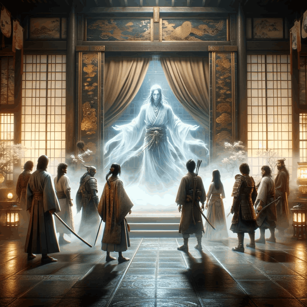 Meeting the ghostly Emperor