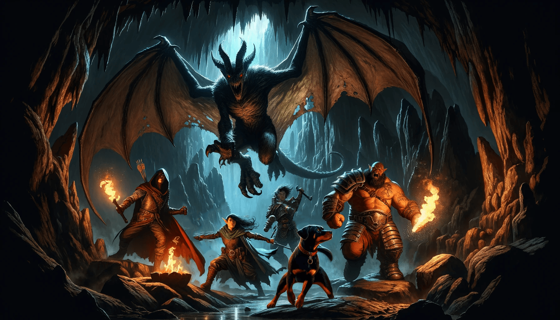 The deadly Nightwing creature