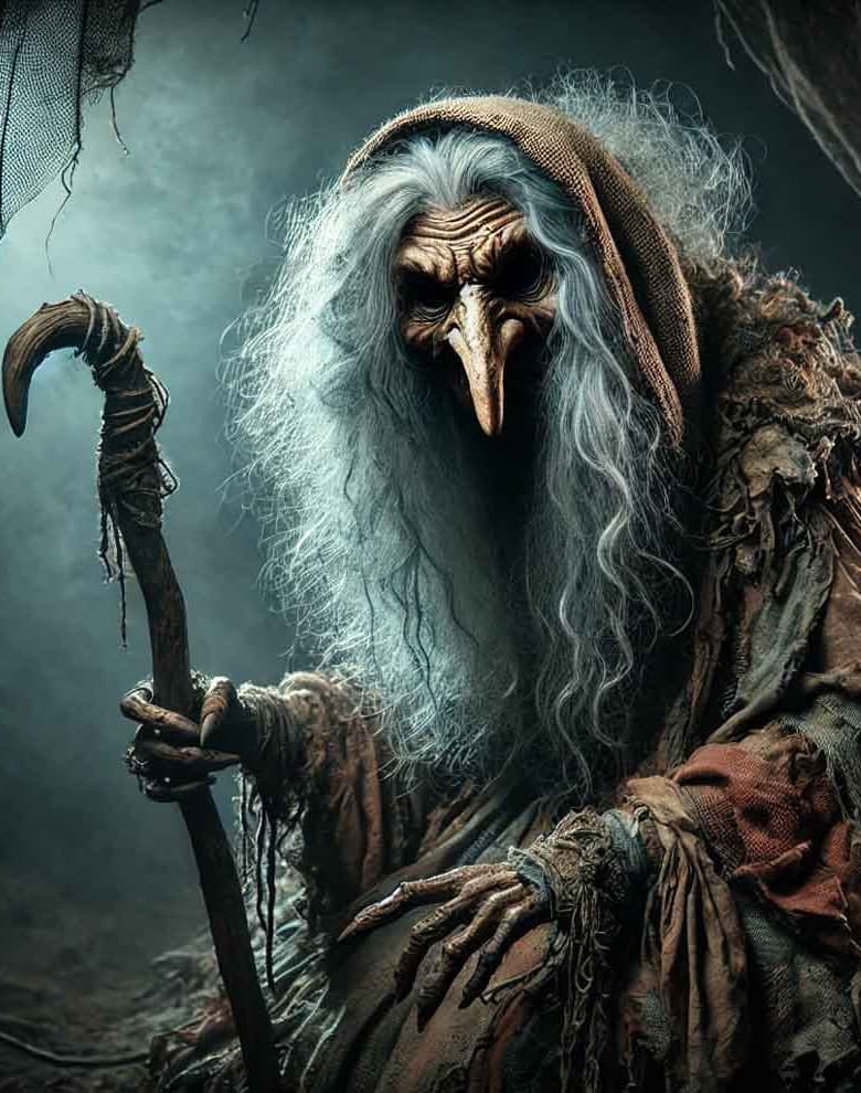 Baba Yaga's mystical realm