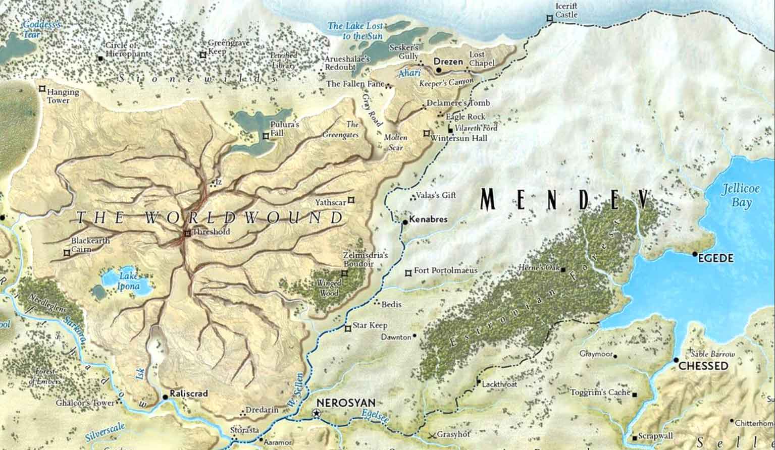 Map of Mendev